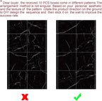 Chejiaye 10pcs Marble Peel and Stick Waterproof Wall Panels, Heat-Resistant - Image 8