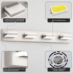 SOLFART Bathroom Vanity Lights Brushed Nickel Light Fixtures - Image 7