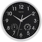 Wall Clock, Sweep Silent Movement Accurate Clocks by Vigorwise
