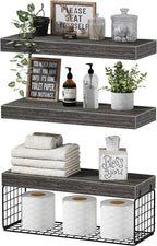 QEEIG Bathroom Shelves Over Toilet by QEEIG