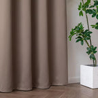 IGEMAEVE Blackout Curtains 90 Inch Length 2 Panels Set, Grommet Energy Saving - Image 7