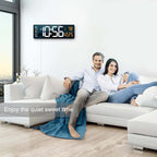 Digital Wall Clock Large Display, 16.2 Inch, LED Digital Clock - Image 6