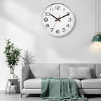 NUOVO 8 Inch Wall Clock Number Quartz Decorative Wall Clock Quiet Wall Clocks - Image 5