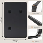 NEWBULIG 30X40 Inch Bathroom Wall Mirror, Vanity Bathroom Mirrors - Image 2