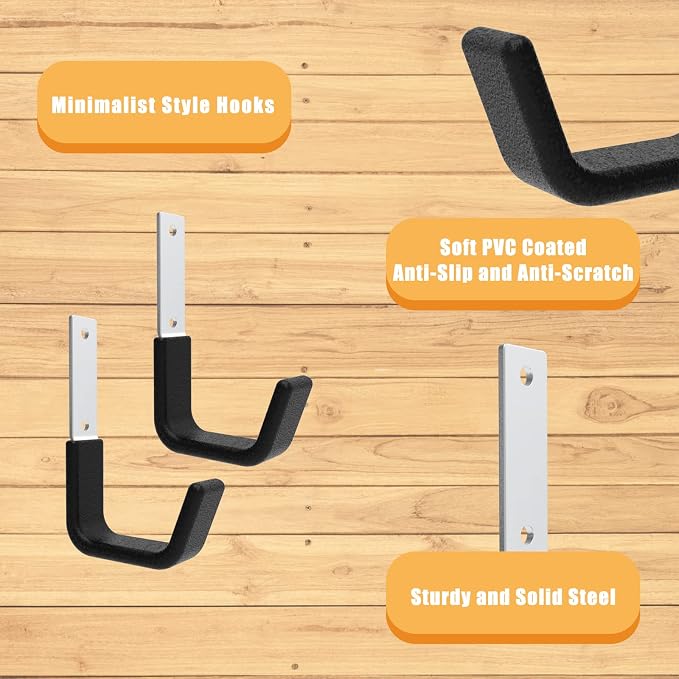 Heavy Duty Garage Utility Hooks - Image 3