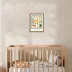 Framed Nursery Wall Art, Kids Inspirational Quote Canvas Wall Decor, Cute - Image 5