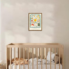 Framed Nursery Wall Art, Kids Inspirational Quote Canvas Wall Decor, Cute - Image 7