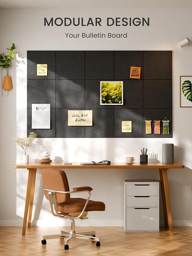 Bumusty Large Cork Board 48" x 36" Alternative - Image 6