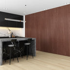 8-Pack WPC Wall Panels 118’’ x 6.3’’ 3D Slat Wall Panel Acoustic Wall Paneling - Image 4