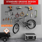 4 x 8 FT Slatwall Panel Garage Wall Organizer, Heavy Duty Slat Wall Paneling - Image 6