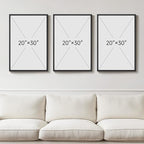 Large Framed Colorful Abstract Wall Art - Image 3