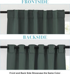 RYB HOME Green Blackout Curtains - Image 6
