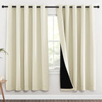 NICETOWN Living Room Completely Shaded Draperies, Privacy Protection & Noise - Image 2