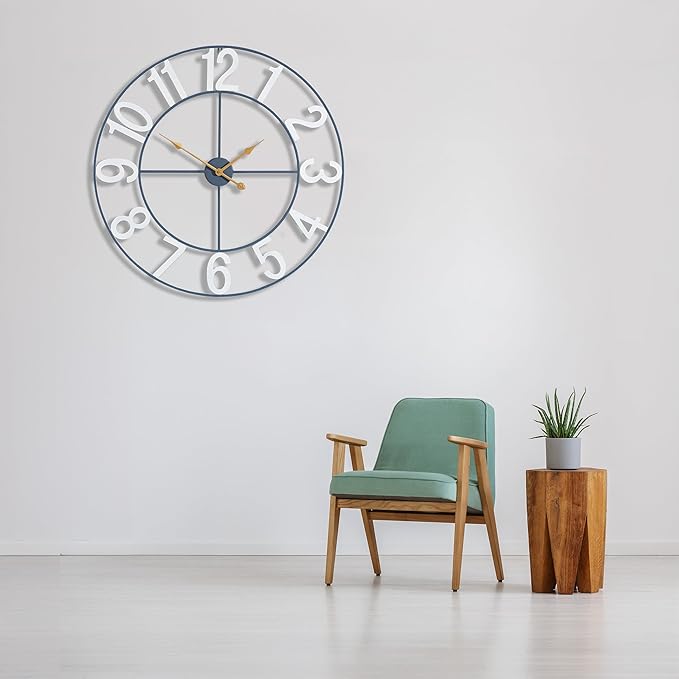 Sorbus Large Wall Clock for Living Room Decor - Image 6