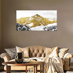 Golden Mountain Canvas Wall Art - Image 6