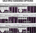 Ceiling Pinch Pleated Blackout Curtains & Drapes - Image 2