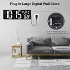 XREXS Large Digital Wall Clock - Image 7
