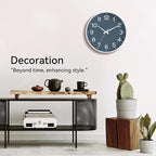 Roymnie Wall Clock 12 Inch Silent Wall Clocks Battery Operated- Modern Non - Image 5