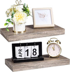 HOOBRO Floating Shelves for Wall, Wall Mounted Shelf Set of 2, 15.7" Hanging - Image 9