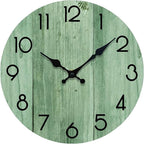 Wall Clock, Modern Wall Clocks Battery Operated, Silent Non Ticking Clock by wallclock