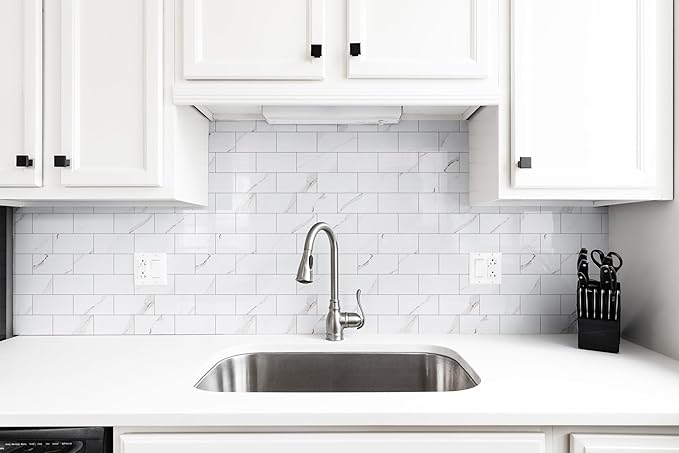 StyloVue 100 Pieces Peel and Stick Backsplash - Image 2