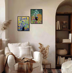 Hamduker Canvas Wall Art Cat Decor - Image 5