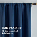 Custom Curtains for Bedroom Customsize, Grommet Light Blocking Drapes for - Image 2