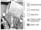 Poster Master Woman Reading Newspaper - Image 2