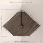 JJL Corner Shelf, 12 Inch Corner Shelf Wall Mounted - Image 3