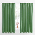 NICETOWN Blackout Curtains for Living Curtains, Froest Green, 52 by 63 Inch by NICETOWN