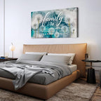 AIYISU Inspirational Family Wall Art Farmhouse Home Decor Dandelion Botanical - Image 4