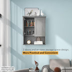 VANIRROR Bathroom Wall Cabinet Over Toilet Storage Cabinets 25x30 in Above - Image 8