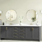Bathroom Mirrors for Over Sink, Round Frameless Mirrors for Wall, 24x24 Inch - Image 7