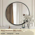 Mirror 18 inch, Round Wall Mirrors, Round Mirrors - Image 2