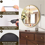 XRAMFY 24 Inch Round Mirror - Image 6