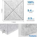 Sonicism 12 Pack X-Lined Acoustic Panels - Image 6