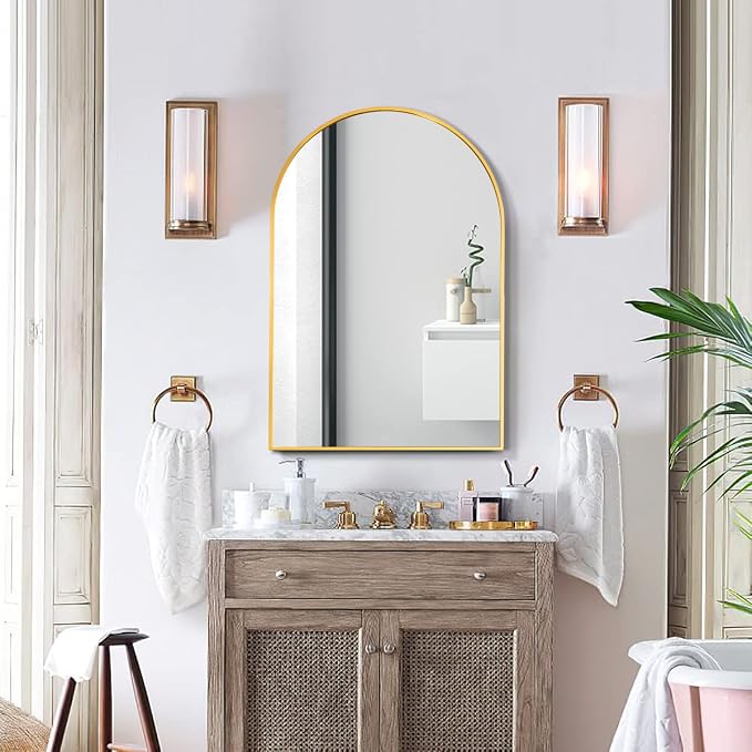 Arched Wall Mirror, Living Room, Hang Vertical or Horizontal - Image 5