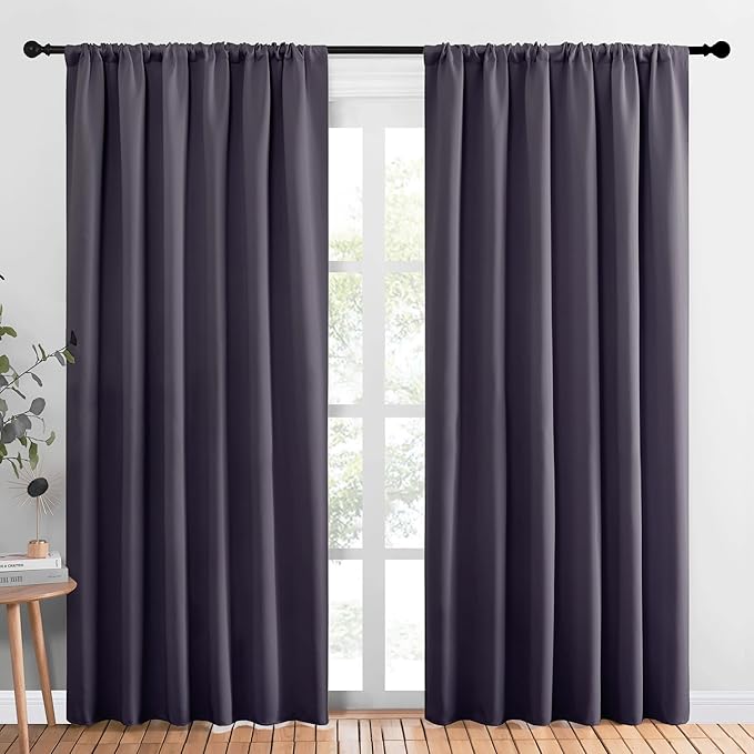 NICETOWN Living Room Curtains, 1 Pair, 70 x 84-inch, Home Decorations Thermal by NICETOWN