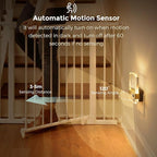 L LOHAS LED Motion Sensor Night Light, 2 Pack Night Lights Plug Into Wall - Image 3
