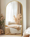 Suidia 76"x34" Arched Full Length Mirror by SuidiaMirror