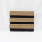 Wood Slat Acoustic Panels, 4.7"x5.9" 3D Wall Panels, Modern Fluted Sound - Image 2