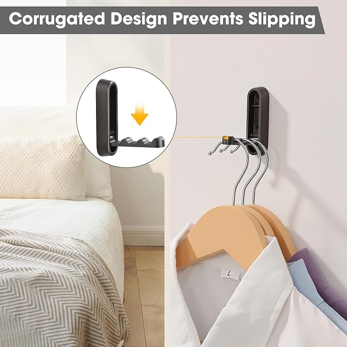 Dntorx Folding Coat Hooks - Image 5