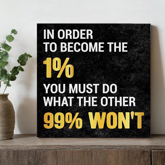 Inspirational Wall Art, Motivational Positive Quotes Wall Decor - Image 4
