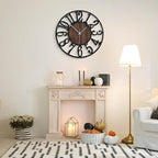Large Wall Clock for Living Room Decor, 14 Inch Non Ticking Silent, Battery - Image 3