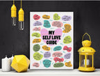Inspirational Self Love Poster Canvas Wall Art - Image 4