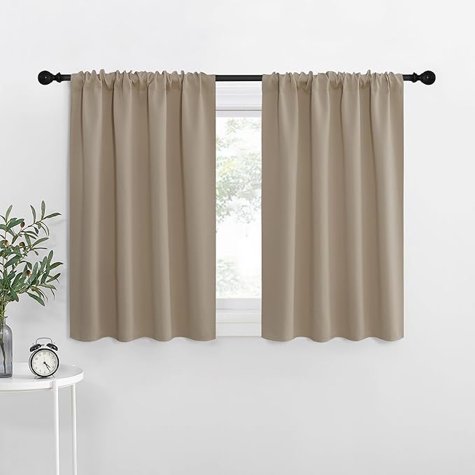 NICETOWN RV Blackout Curtains for Camper Windows, Short Blackout Curtains & by NICETOWN
