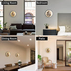 QIYIMEILUX Dimmable Moon Wall Sconce Plug in Modern LED Wall Light - Image 7