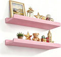 Love-KANKEI Floating Shelves Wall Mounted Set of 2, 17 Inch Rustic Wood Wall by Love-KANKEI