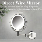 JERDON Wall-Mounted Vanity Mirror - Image 2