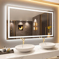 LOAAO 50"X30" LED Bathroom Mirror by LOAAO
